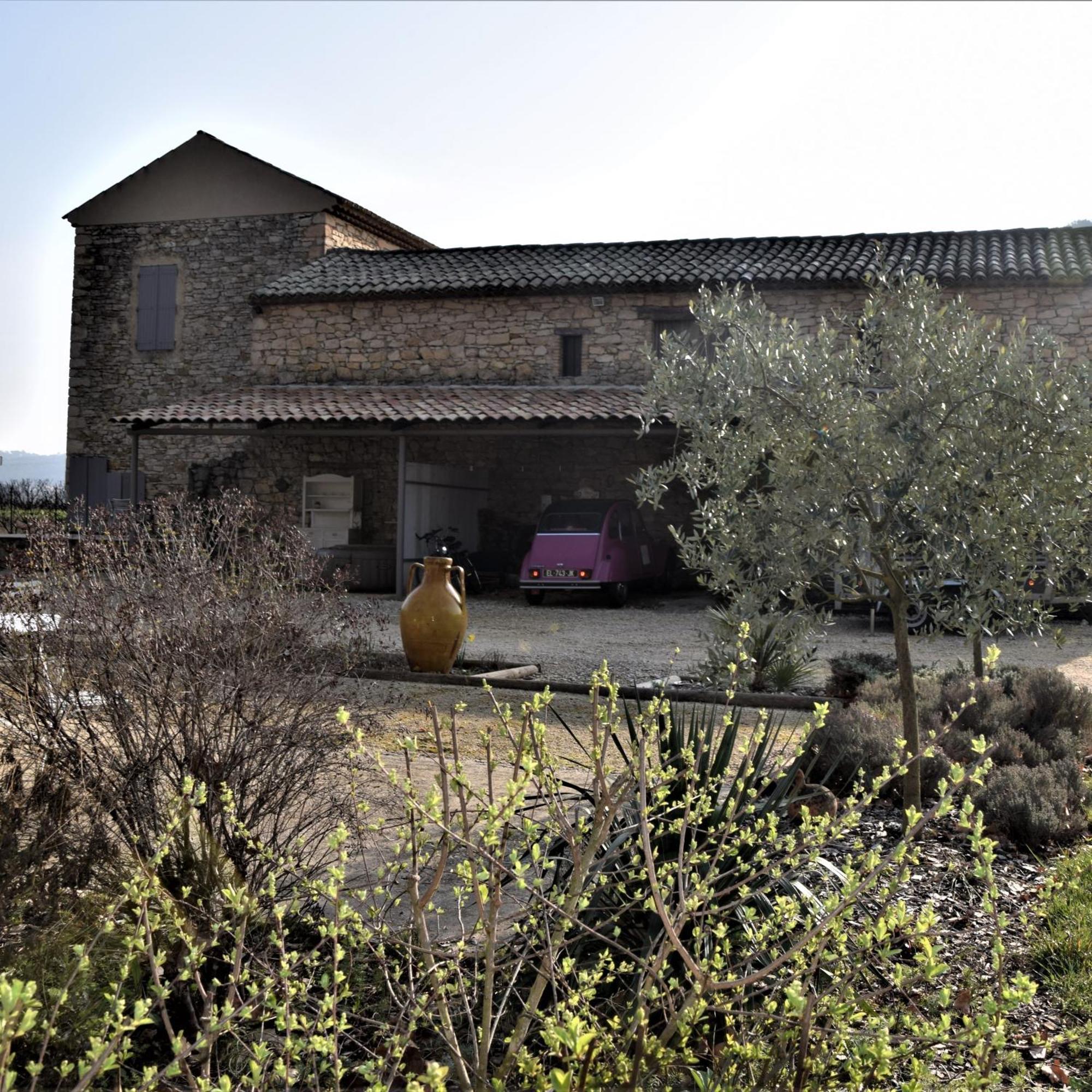 Le Gite De Montagnac La Roque-sur-Cèze Exterior foto
